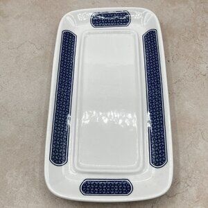 Churchill Blue Willow Butter Base - Replacement 1989-2006 England